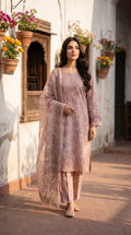 Print Cotton 3Piece Readymaid Soit