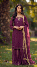 Chiffon 3 Piece Soit Readymaid